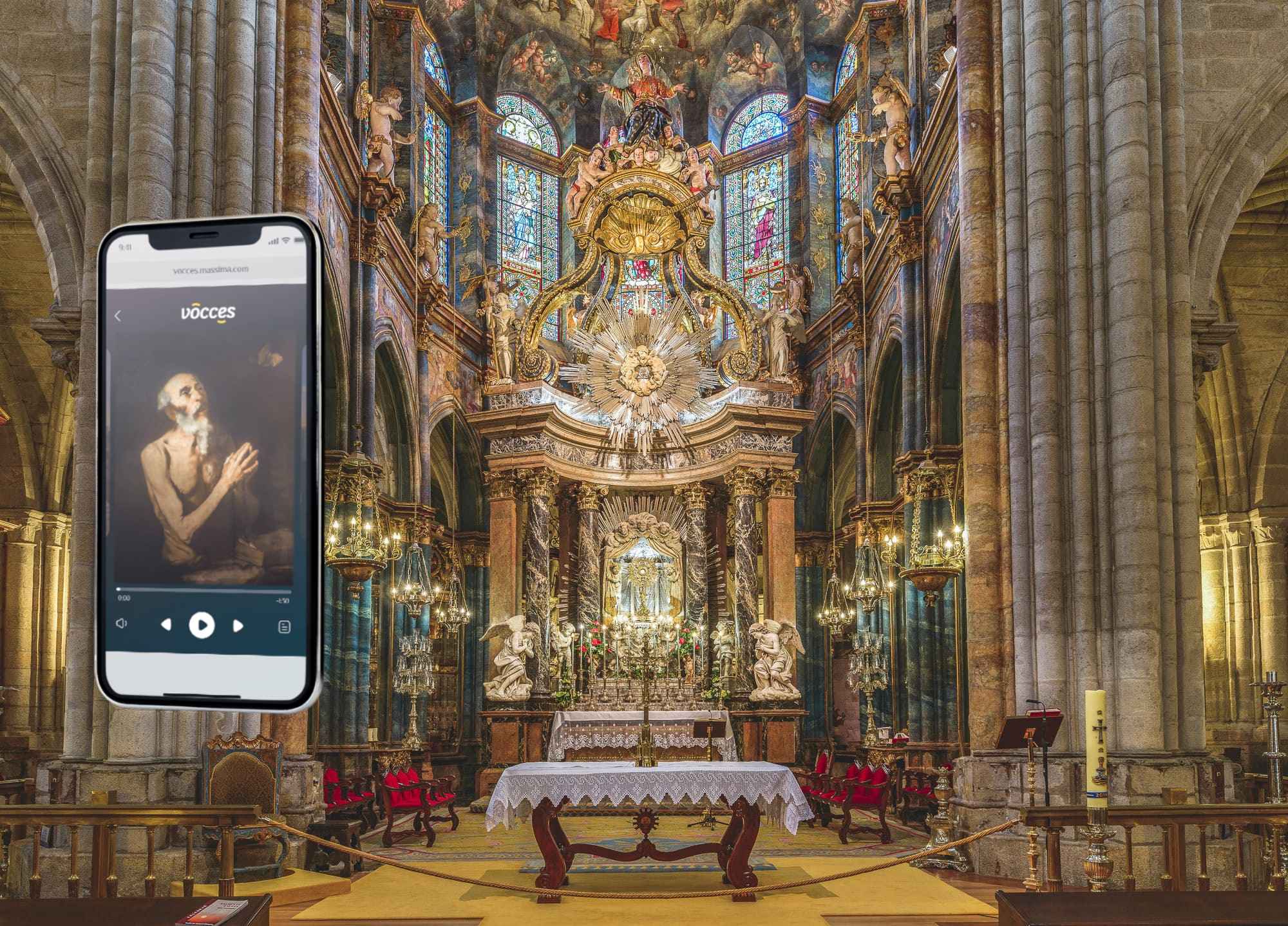 Catedral de Lugo - audioguía en varios idiomas - vocces.com