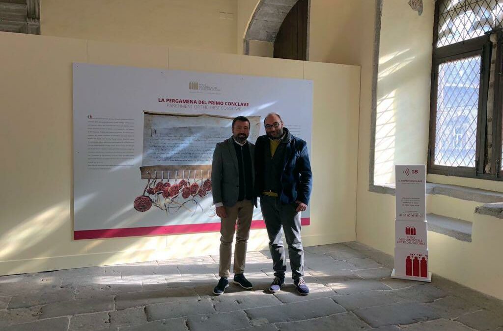 Vocces Lab visita el Colle del Duomo de Viterbo con motivo de la puesta en marcha de su nuevo itinerario cultural